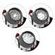 Фонарь налобный светодиодный, четыре режима работы, 19 LED, батарейки 3 ААА. INTERTOOL LB-0301 LB-0301 фото 5
