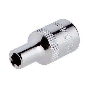Головка шестигранная 1/4", 4мм, Cr-V. STORM INTERTOOL ET-0432 ET-0432 фото