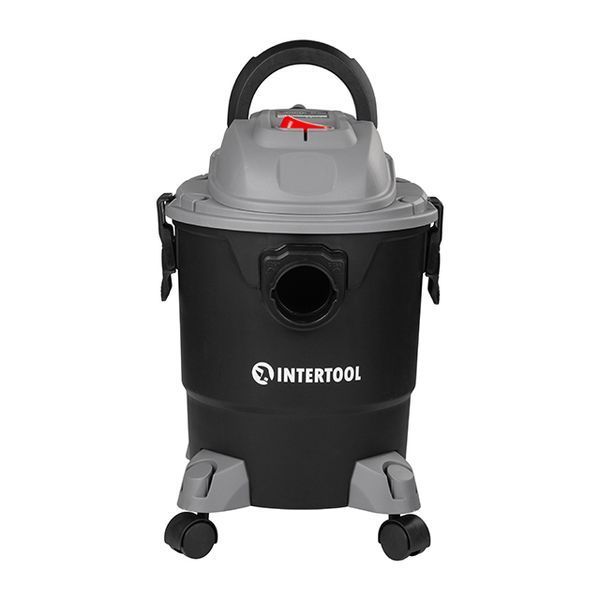 Пылесос строительный INTERTOOL DT-1020 1,2 кВт, >17 кПа, бак 20 л пластик, шланг 1,5 м DT-1020 фото