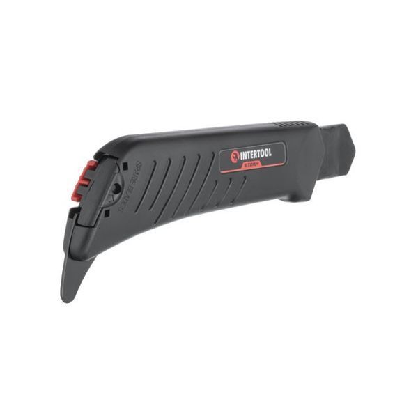 Нож сегментный для линолеума 18 мм, металлическая направляющая, STORM INTERTOOL HT-0538 HT-0538 фото