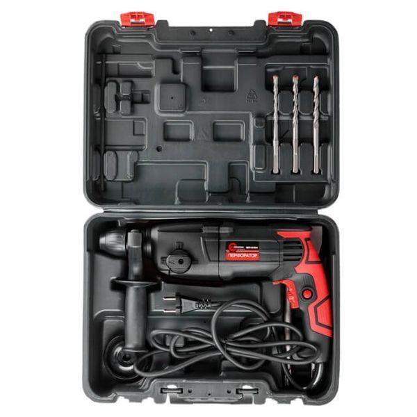 Перфоратор 850 Вт, 3 режими, 2,5 Дж, 0-1100 об/хв., 0-5100 уд./хв. INTERTOOL WT-0154 WT-0154 фото