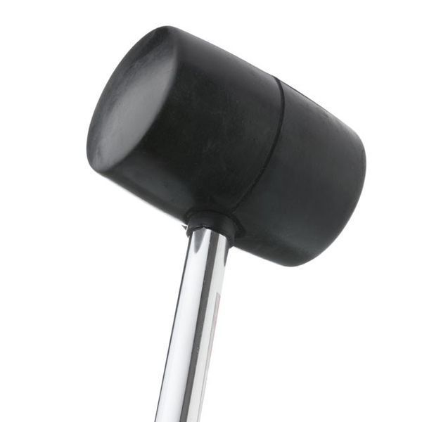 Киянка резиновая 900 г,&nbsp;90 мм, черная резина, метал. ручка INTERTOOL HT-0233 HT-0233 фото