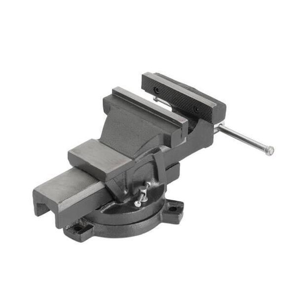 Тиски слесарные поворотные 125 мм INTERTOOL HT-0082 HT-0082 фото