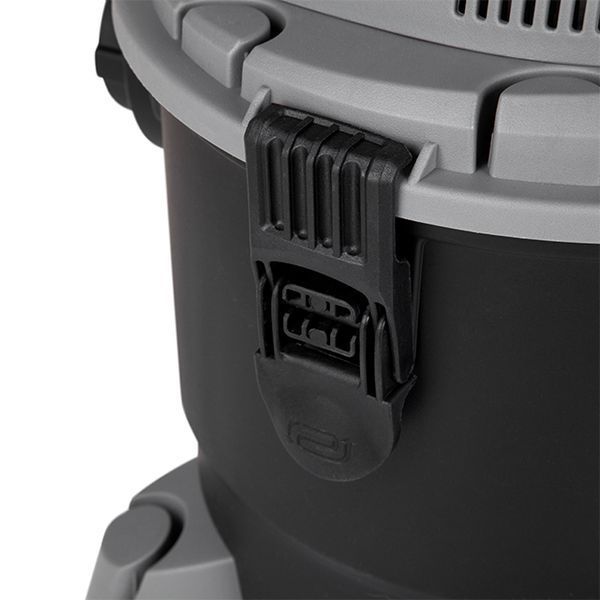 Пылесос строительный INTERTOOL DT-1020 1,2 кВт, >17 кПа, бак 20 л пластик, шланг 1,5 м DT-1020 фото