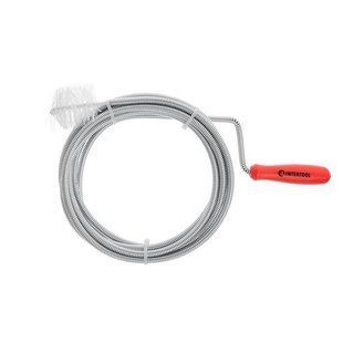 Трос для чищення труб 6 мм * 3 м, наконечник: рифлений&nbsp;дріт INTERTOOL HP-1005 HP-1005 фото