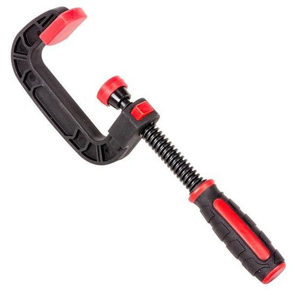 Струбцина тип "C", 3" / 75 мм, нейлоновая INTERTOOL HT-6012 HT-6012 фото