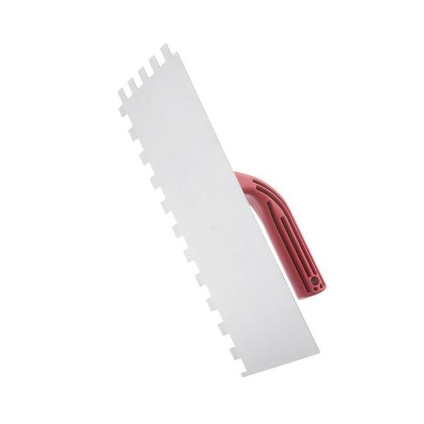 Затирачка сталева оцинкована 280*130 мм, 12*12 мм INTERTOOL KT-0008 KT-0008 фото
