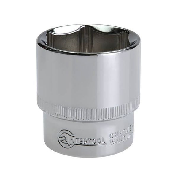 Головка шестигранна 1/2" 32*44 мм CrV INTERTOOL ET-0032 ET-0032 фото