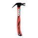 Молоток столярный 450 г, ручка из фибергласса. INTERTOOL HT-0223 HT-0223 фото 2