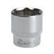 Головка шестигранна 1/2" 32*44 мм CrV INTERTOOL ET-0032 ET-0032 фото 2