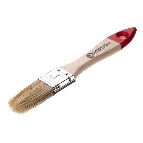 Пензель флейцевий 25*10*42 мм INTERTOOL KT-1225 KT-1225 фото
