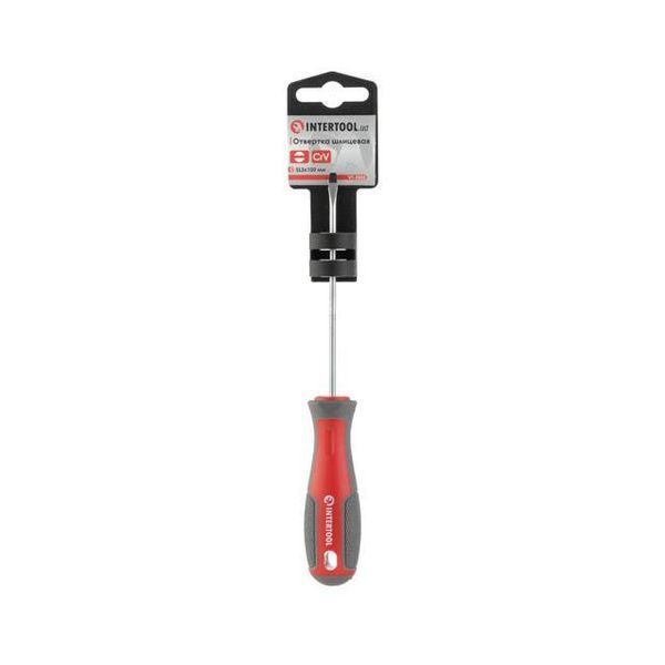Отвертка шлицевая SL3.0*100 мм, CR-V INTERTOOL VT-3302 VT-3302 фото