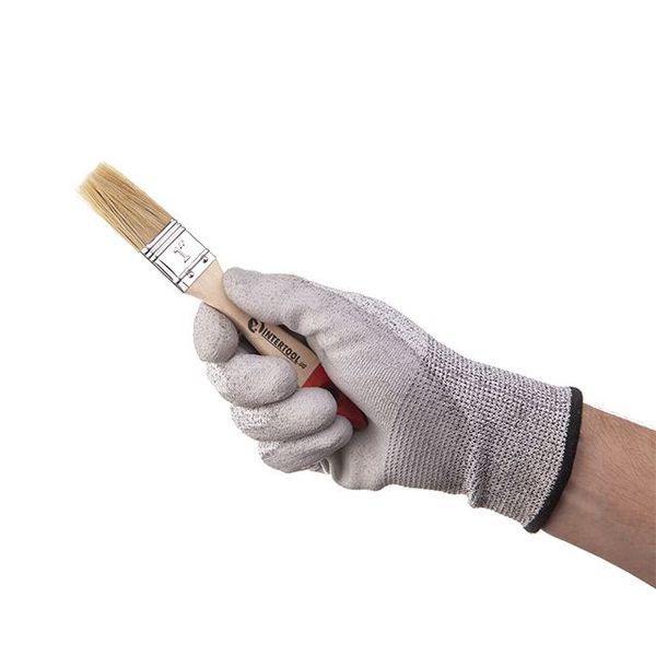 Пензель флейцевий 25*10*42 мм INTERTOOL KT-1225 KT-1225 фото