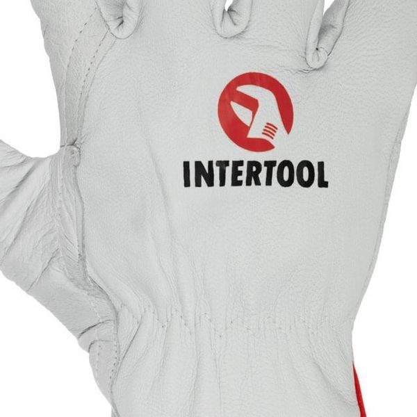 Рукавичка шкіряна з високоякісної овечої шкіри 10 "" Driver Style " INTERTOOL SP-0170 SP-0170 фото