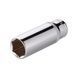 Головка шестигранна подовжена 1/4", 13 мм, Cr-V&nbsp;STORM INTERTOOL ET-0463 ET-0463 фото 1