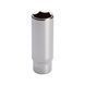 Головка шестигранна подовжена 1/4", 13 мм, Cr-V&nbsp;STORM INTERTOOL ET-0463 ET-0463 фото 2