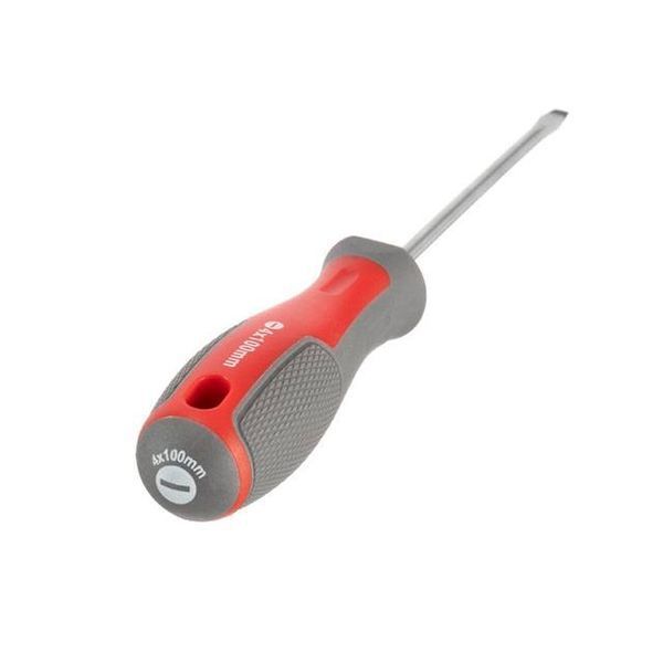 Отвертка шлицевая SL4.0*100 мм, CR-V INTERTOOL VT-3303 VT-3303 фото