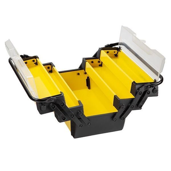 Ящик для інструменту металевий 18", 5 секцій, 454*210*230 мм INTERTOOL BX-5018 BX-5018 фото