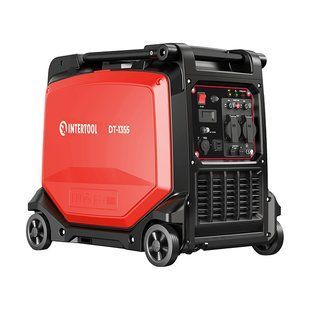 Генератор бензиновий інверторний INTERTOOL DT-1355 (5,0/5,5 кВт, 230 В, бак 11 л, електро/ручний старт, мідна обмотка, STORM) DT-1355 фото