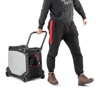 Генератор инверторный бензиновый INTERTOOL DT-1355 (5,0/5,5 кВт, 230 В, бак 11 л, электро/ручной старт, медная обмотка, STORM) DT-1355 фото