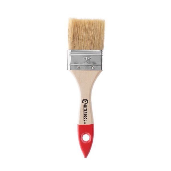 Кисть флейцевая 50x10x44 мм INTERTOOL KT-1250 KT-1250 фото