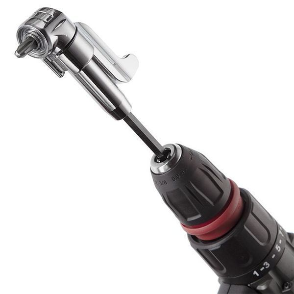 Угловой адаптер для отверточных насадок 1/4" Cr-V INTERTOOL VT-0106 VT-0106 фото