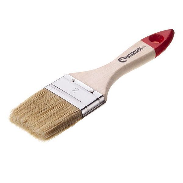 Кисть флейцевая 50x10x44 мм INTERTOOL KT-1250 KT-1250 фото