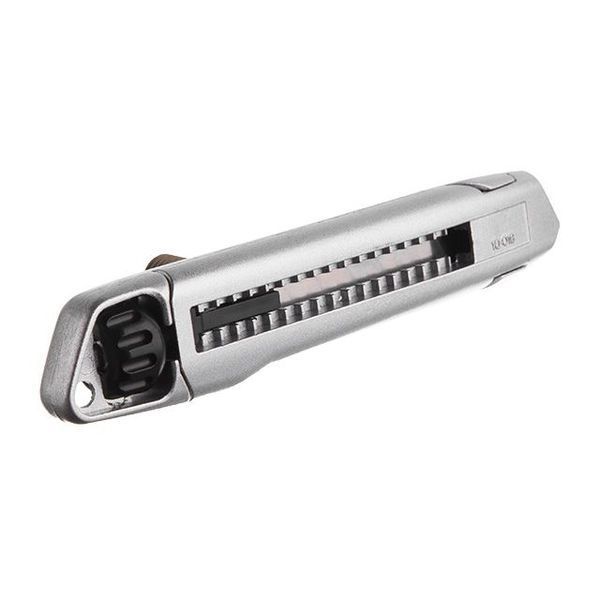 Нож сегментный 18 мм, металлический, усиленный, винтовая фиксация INTERTOOL HT-0512 HT-0512 фото