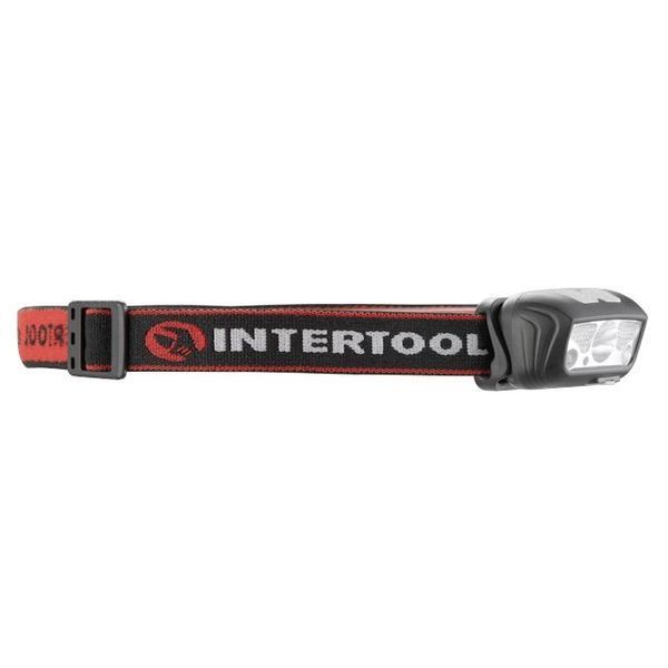 Фонарь налобный аккумуляторный, 6 режимов работы, сенсор, STORM INTERTOOL LB-0310 LB-0310 фото