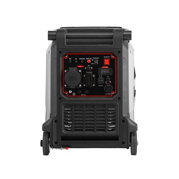 Генератор бензиновий інверторний INTERTOOL DT-1355 (5,0/5,5 кВт, 230 В, бак 11 л, електро/ручний старт, мідна обмотка, STORM) DT-1355 фото