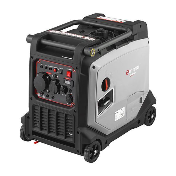 Генератор бензиновий інверторний INTERTOOL DT-1355 (5,0/5,5 кВт, 230 В, бак 11 л, електро/ручний старт, мідна обмотка, STORM) DT-1355 фото