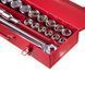 Набор инструмента 3/4", 20 ед (гол. 19-50 мм) металлический кейс INTERTOOL ET-6024 ET-6024 фото 5