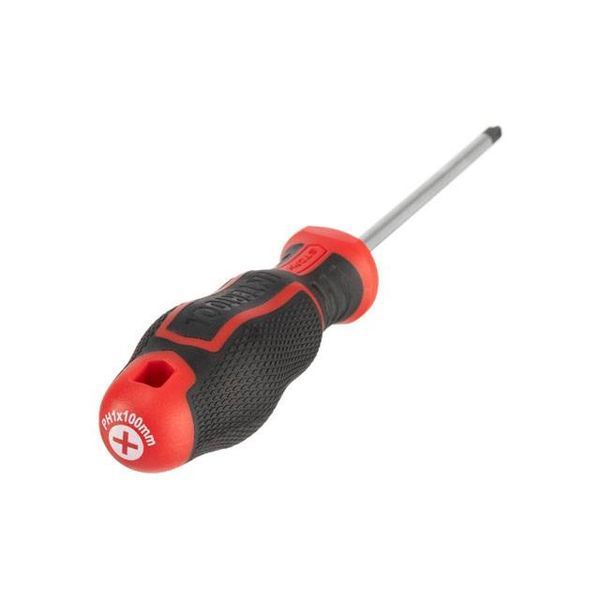 Викруткa PH1*100 мм, S2, STORM INTERTOOL VT-3416 VT-3416 фото