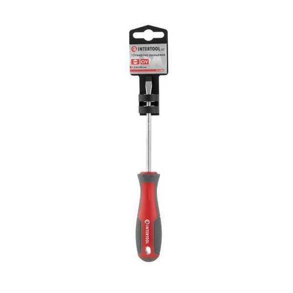 Отвертка шлицевая SL5.0*100 мм, CR-V INTERTOOL VT-3306 VT-3306 фото