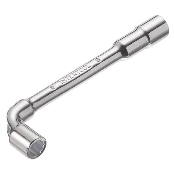 Ключ торцевий з отвором L-подібний 8 мм INTERTOOL HT-1608 HT-1608 фото