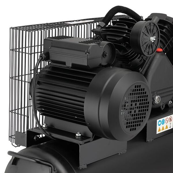 Компресор INTERTOOL PT-0016 (50 л, 3 кВт, 220 В, 10 атм, 500 л/хв, 2 циліндри) PT-0016 фото