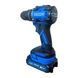 Ударный шуруповерт аккумуляторный бесщеточный ZEGOR CDF-2LBLH (1 АКБ 2000 мАч, крутящий момент 40 Нм, 0-420/0-1450 об/мин, зарядное устройство, металлический патрон, кейс) CDF-2LBLH  фото 8
