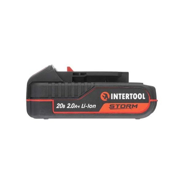 Аккумулятор 20 В, Li-ion, 2.0 Ач, индикатор уровня заряда INTERTOOL WT-0340 WT-0340 фото