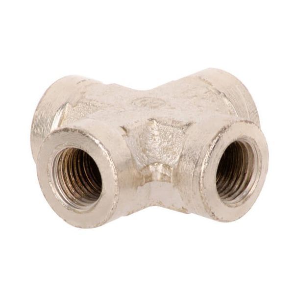 Крестовое соединение с внутренней резьбой 1/4&rdquo; INTERTOOL PT-1864 PT-1864 фото
