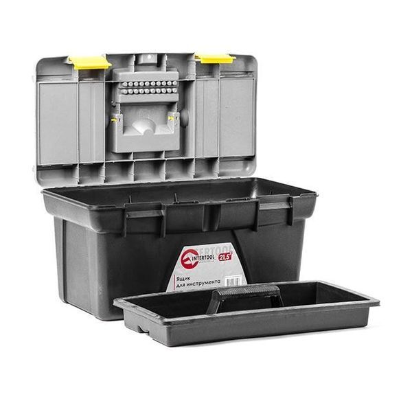 Ящик для інструменту 21.5" 536*292*271 мм INTERTOOL BX-0321 BX-0321 фото