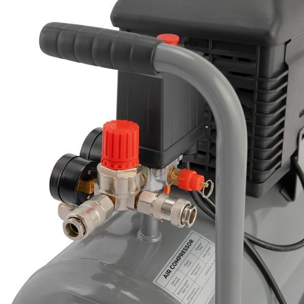 Компресор INTERTOOL PT-0010 24 л, 1500 Вт, 220 В, 8 атм, 206 л/хв.  PT-0010 фото