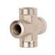 Крестовое соединение с внутренней резьбой 1/4&rdquo; INTERTOOL PT-1864 PT-1864 фото 2