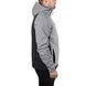 Куртка SOFTSHELL світло сіро-чорна, з капюшоном, тришарова, тканина - стрейч 300 GSM 100D, з водо- і вітрозахистом, розмір L INTERTOOL SP-3123 SP-3123 фото 6