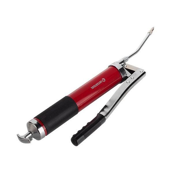 Шприц для змащування двоплунжерний 600 см3 з гнучким шлангом. INTERTOOL HT-0060 HT-0060 фото