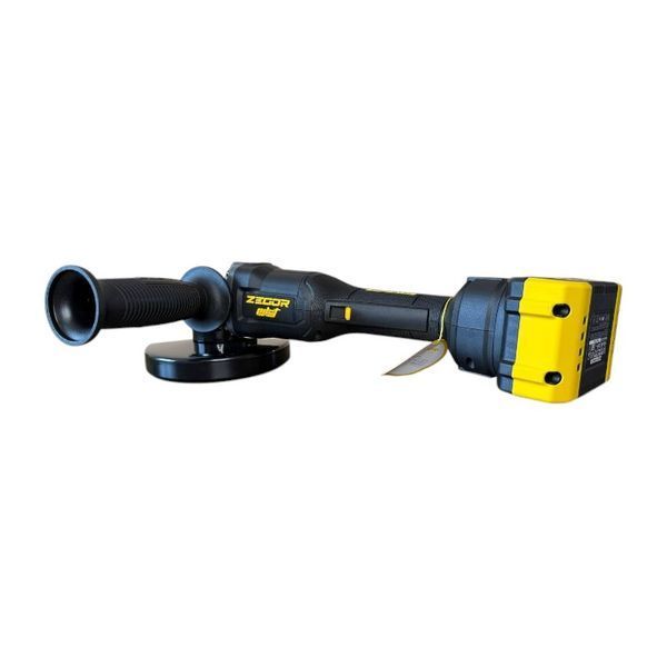 Аккумуляторная угловая шлифмашина ZEGOR AGPP-21BL-125 (безщеточный мотор, АКБ 21В 4000 мАч, 3300/9500 об/мин, зарядное устройство, кейс) AGPP-21BL-125 фото