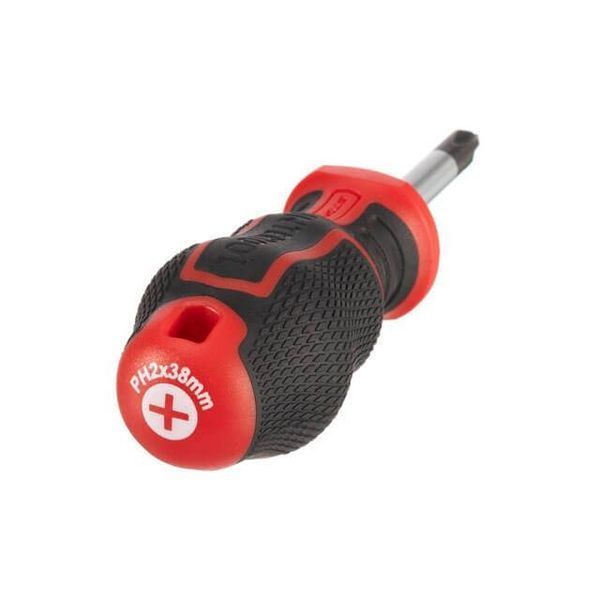 Отвертка крестовая PH2*38 мм, S2, STORM INTERTOOL VT-3419 VT-3419 фото