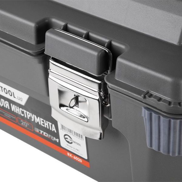 Ящик для инструмента с металлическими замками 20" 500*275*265 мм INTERTOOL BX-6020 BX-6020 фото