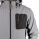 Куртка SOFTSHELL светло серо-черная, с капюшоном, трехслойная, ткань стрейч 300 GSM 100D с водо-, ветрозащитой, размер XL INTERTOOL SP-3124 SP-3124 фото 4