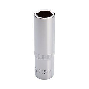 Головка шестигранная удлиненная 1/2", 15x78 мм, хром-ванадий INTERTOOL ET-0115 ET-0115 фото