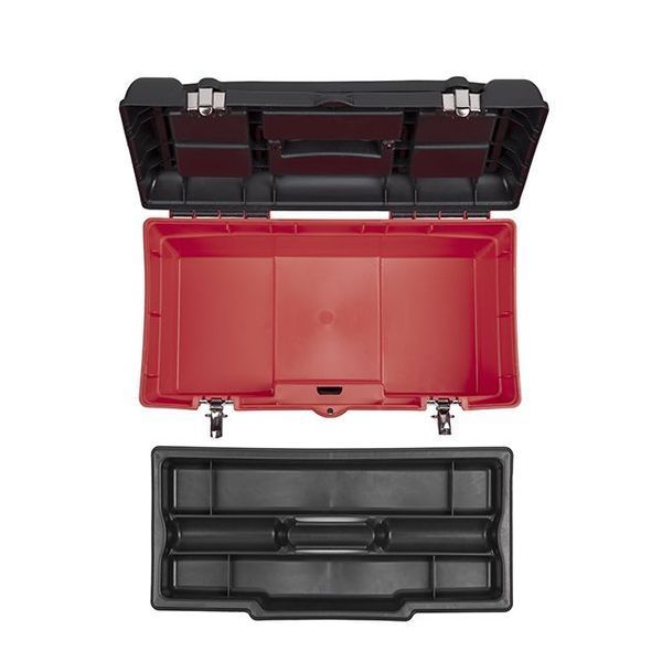 Ящик для інструментів&nbsp;з металевими замками, 19", 483*242*240 мм INTERTOOL BX-1119 BX-1119 фото